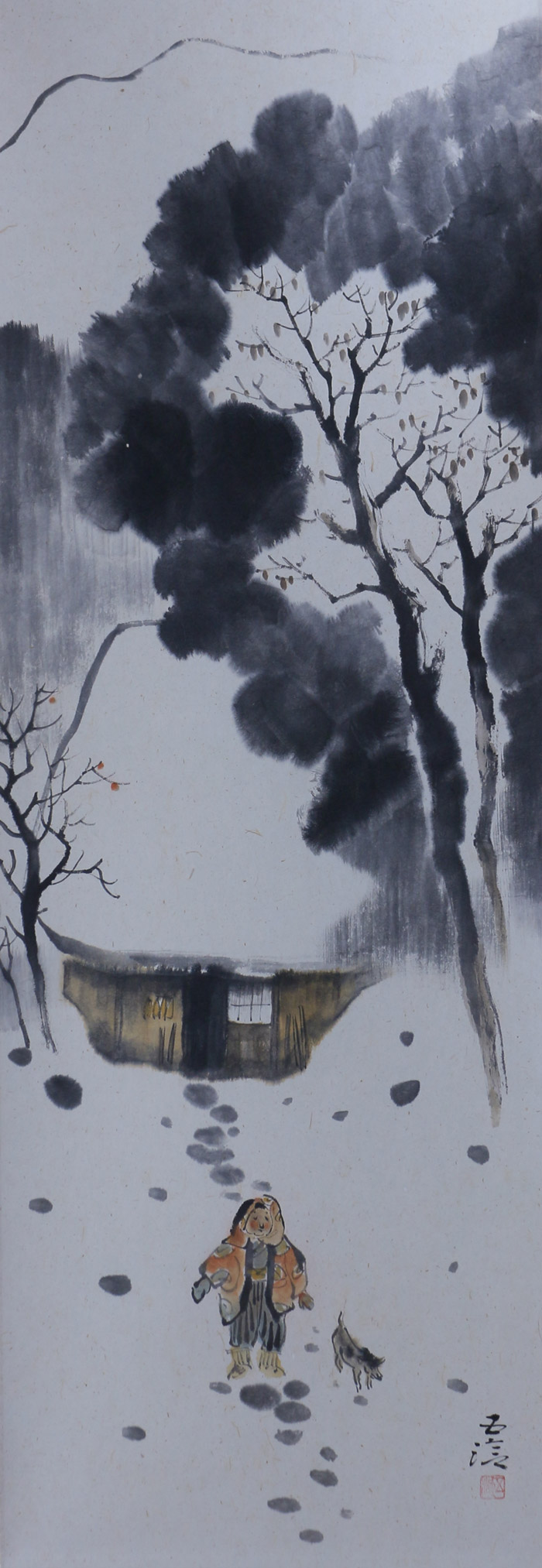 雪の里｜新・古美術 高美堂（こうびどう）｜掛軸販売・通販・買取