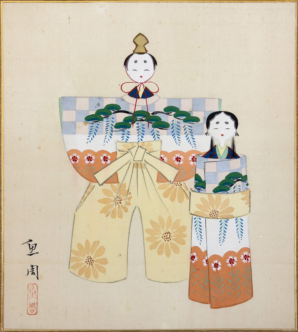 桃の節句の作品一覧｜新・古美術 高美堂（こうびどう）｜掛軸販売