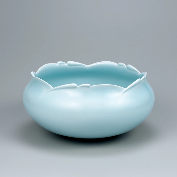 青磁堆磁鉢(神農 巌)｜ギャラリージャパン