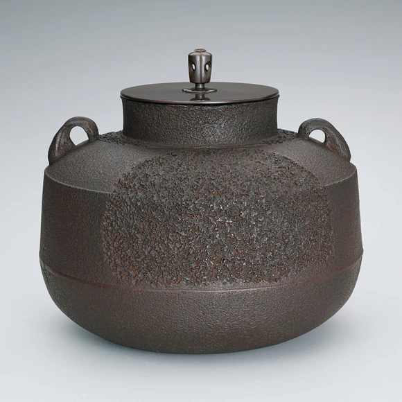 肩衝釜(三代 長野垤志)｜ギャラリージャパン