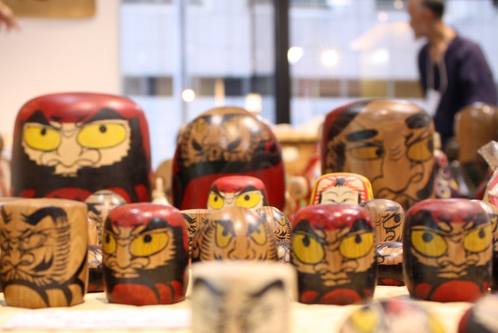 伝統こけし 朝倉光洋作「七福神入れ子」 朝倉光洋伝統こけし 木地玩具