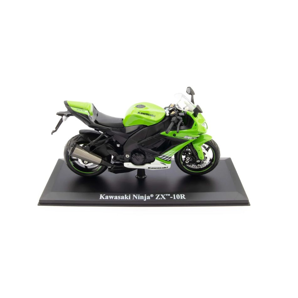 MAISTO 32709 1:12 MOTORCYCLE WITH STAND - KAWASAKI NINJA ZX-10R