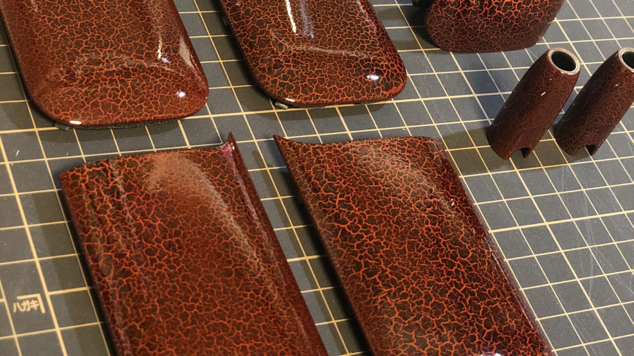 クラック塗装のやり方！！コツ！アイコス グロー｜コッシのブログ DIY