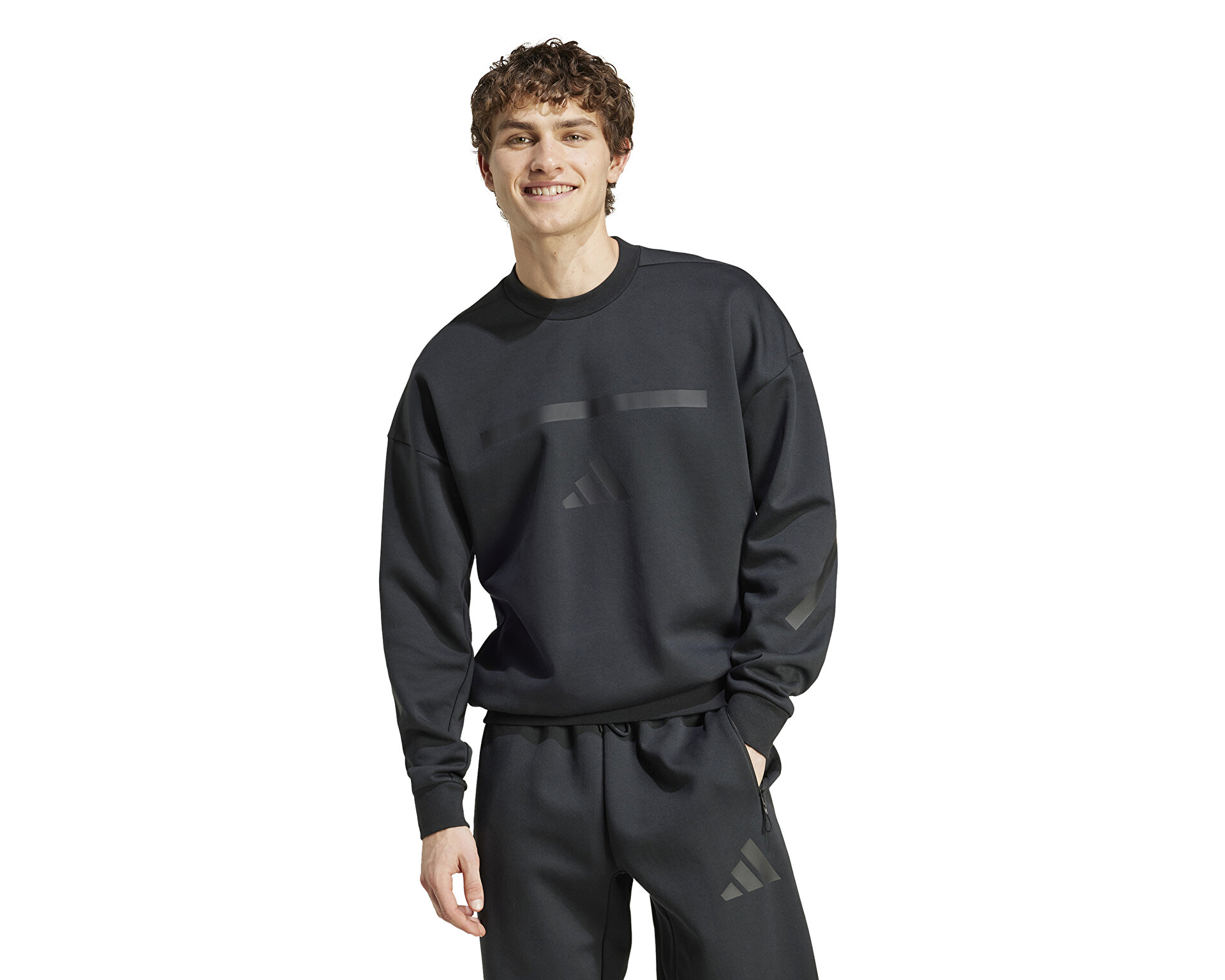 adidas Erkek M Z.N.E. Crw Siyah JE7536