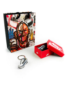 Mini Nike Air Max 95 Essential Purple Replica Keychain - KLOUD9