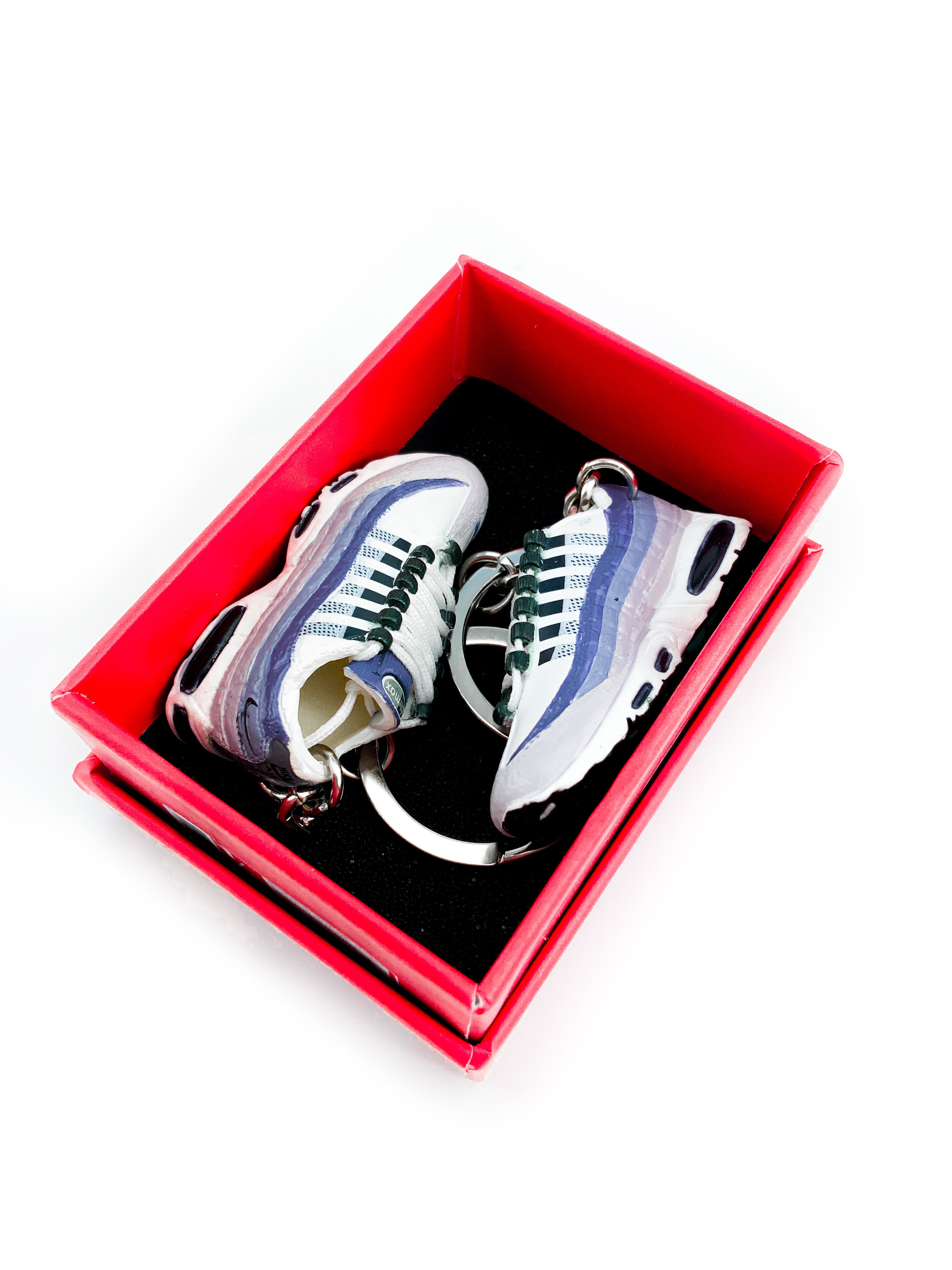 Mini Nike Air Max 95 Essential Purple Replica Keychain - KLOUD9