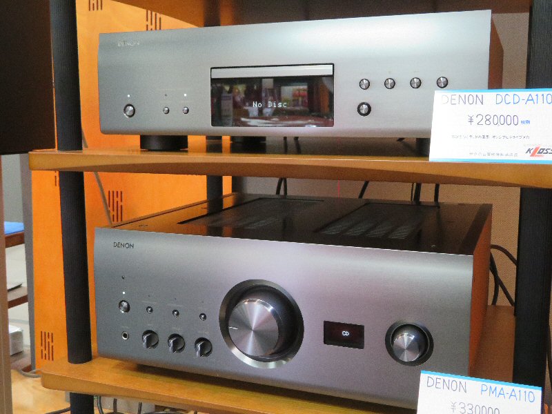 DENON110周年記念モデル展示しました | [公式] オーディオ機器のクロス