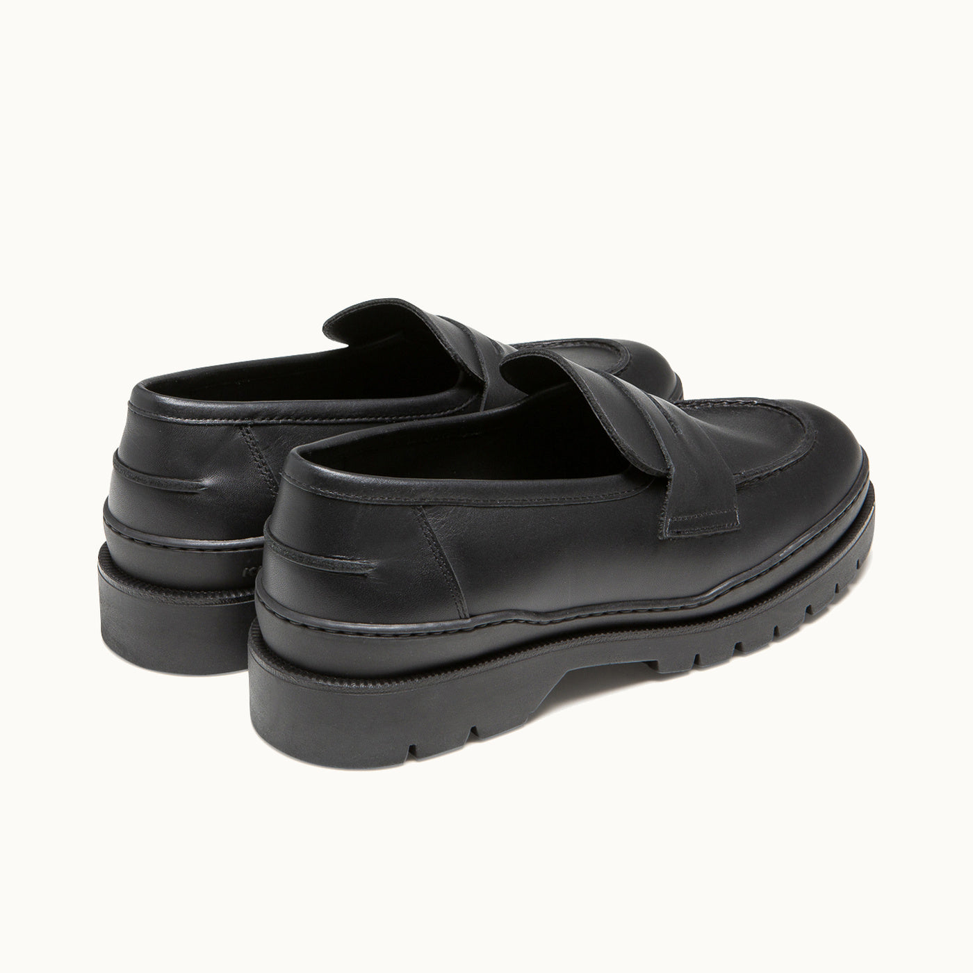 Leather Tyrolean Shoes Large Size | PADROR G VGT Black – Kleman