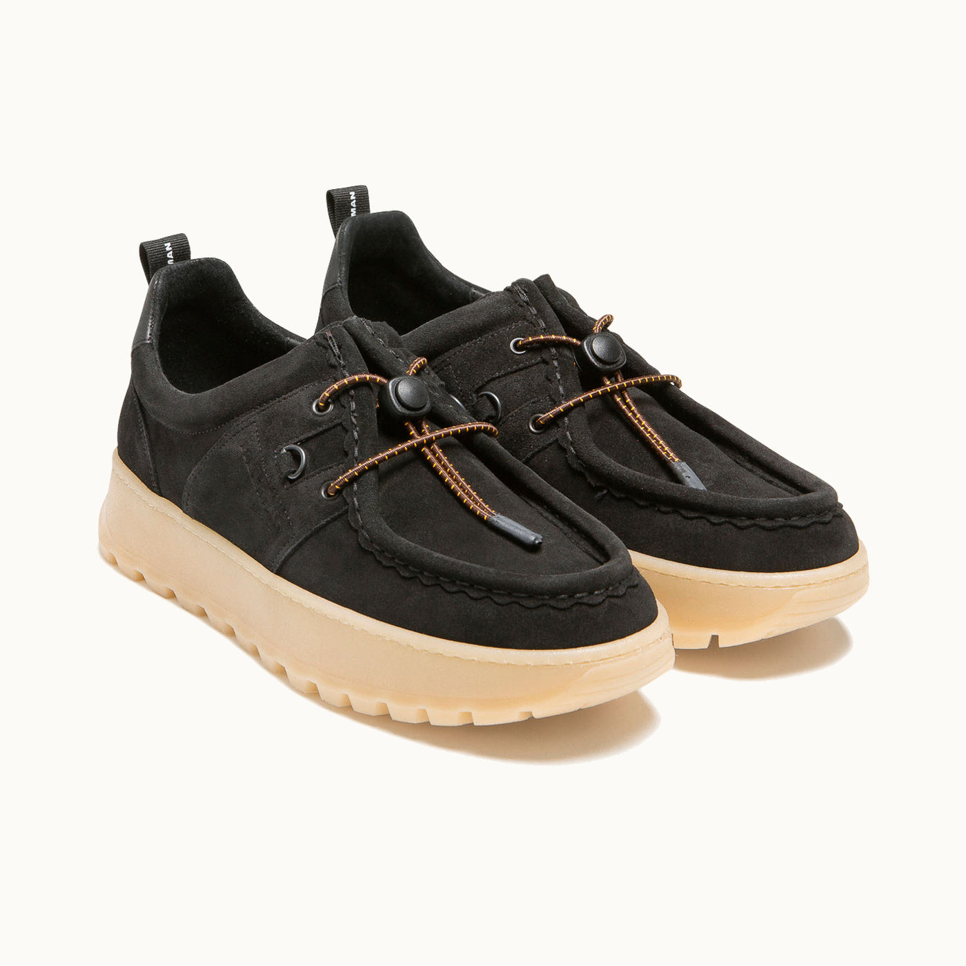 Platform Sneakers Black GRANITE VM | KLEMAN – Kleman
