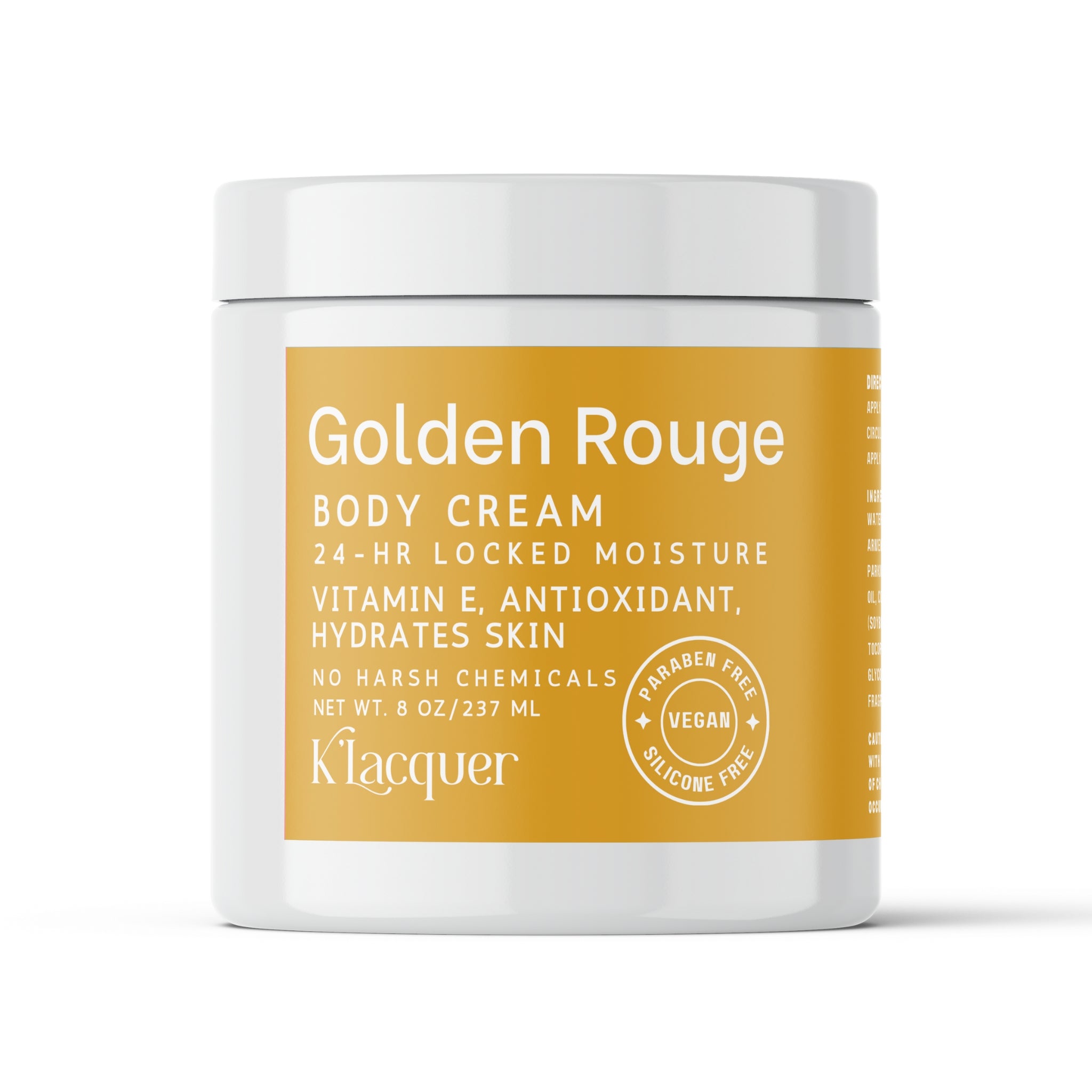 Golden Rouge Body Cream | K'Lacquer