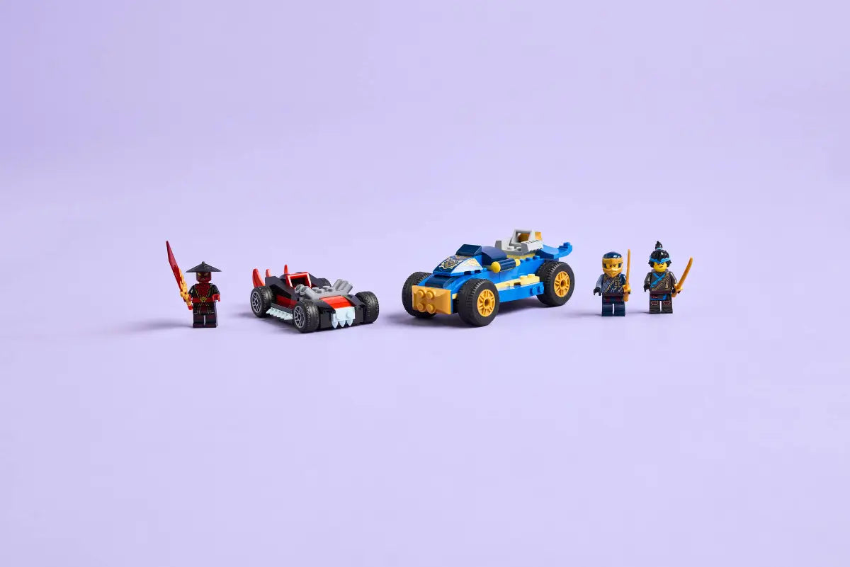 LEGO NINJAGO Rogue vs. Drix Race Car Duel (71840) – Klaptap