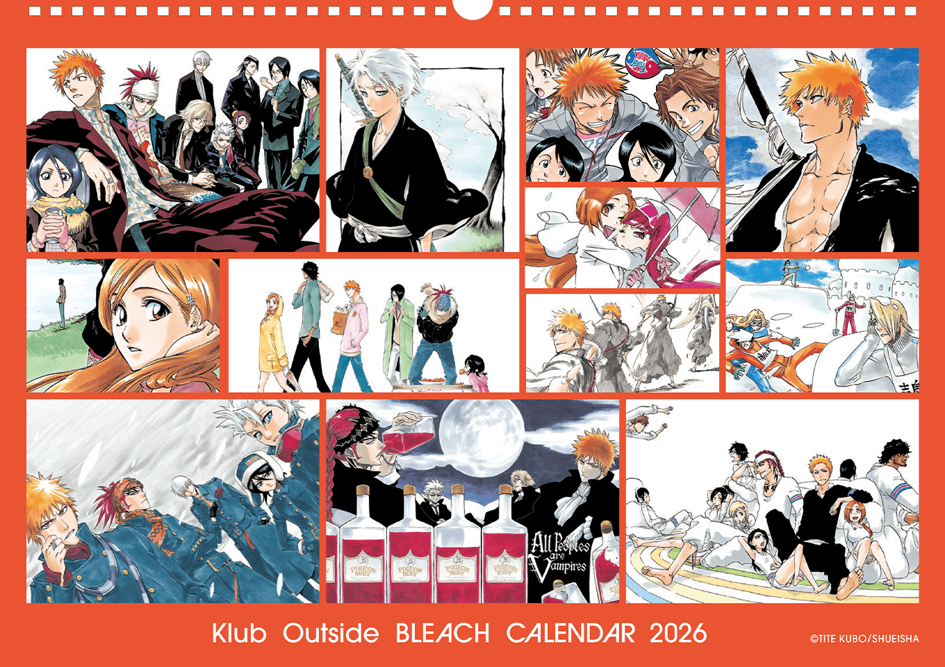 Klub Outside BLEACH Calendar 2026｜久保帯人公式ファンクラブ『Klub