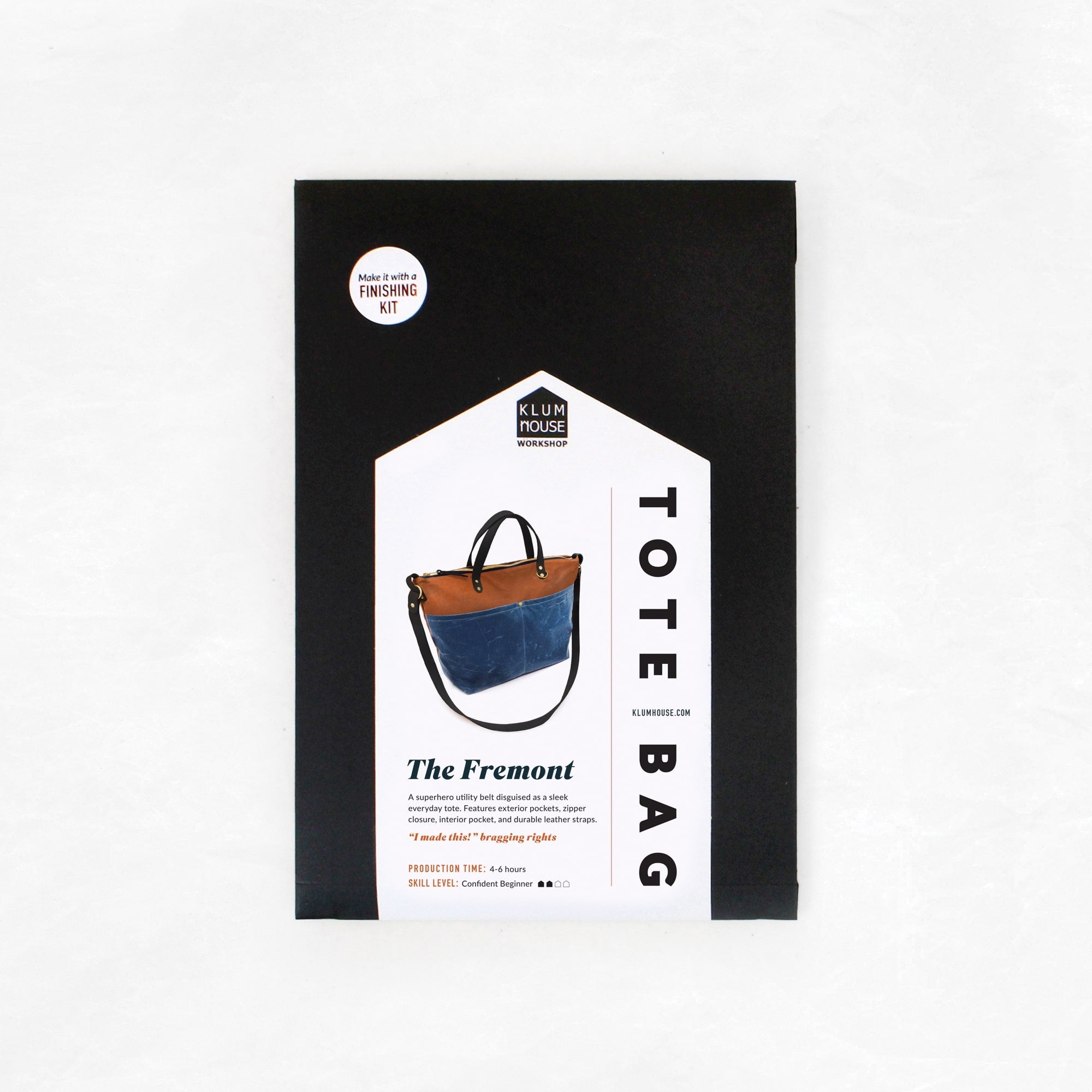 Fremont Crossbody Tote - Sewing Pattern | Klum House Bag Making