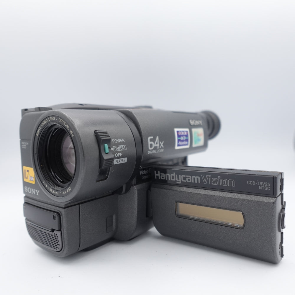 Used Sony Handycam Vision CCD-TRV25 Hi 8 Video Camera | Black | U9