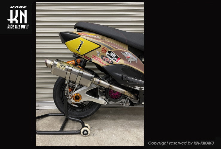 HOTLAP×KN チャンピオンマフラー TITAN 【シグナスX Ver.3】 – kn926-net
