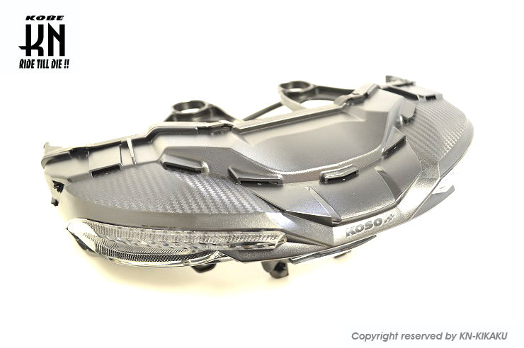 KOSO 3D LEDテールキット【オレンジウインカー/クリアレンズ】シグナス