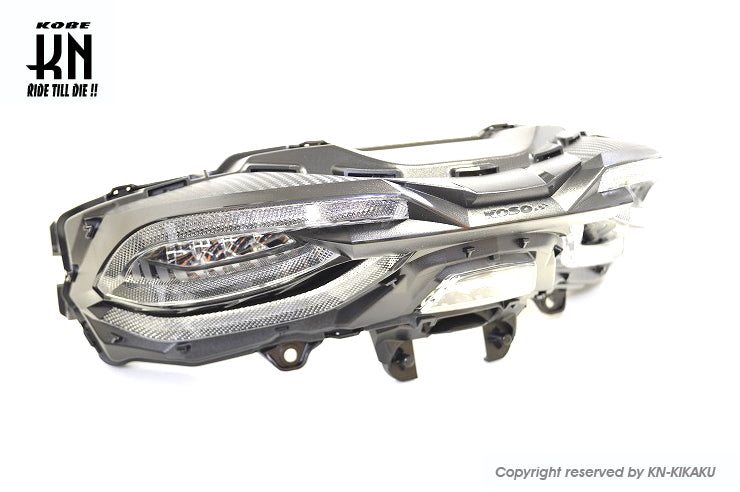 KOSO 3D LEDテールキット【オレンジウインカー/クリアレンズ】シグナス