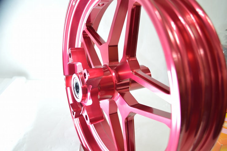 NCY 鍛造アルミホイール前後セット シグナスX用【レッド】 – kn926-net