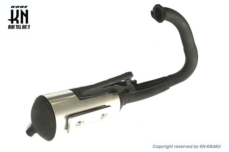 スポーツマフラー【ショートタイプ】スーパーディオZXルック【ホンダ縦