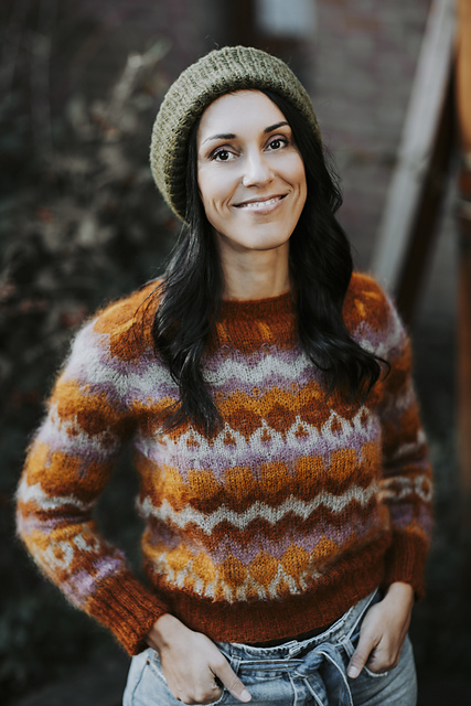 Knit a Mohair Sweater with a Colorful Twist – Knitting