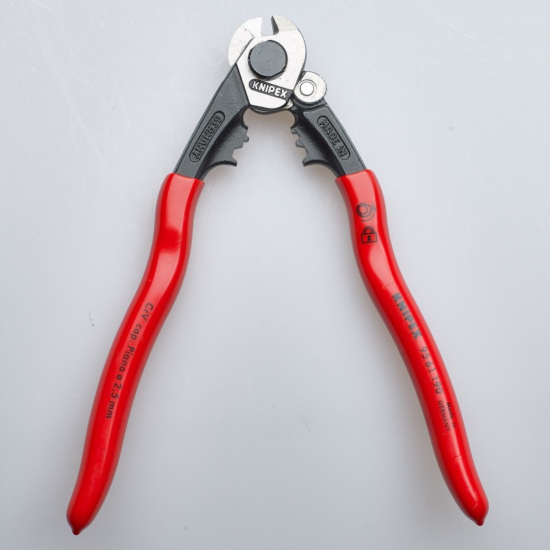Knipex-Tangen.nl | Staaldraadschaar 95 61 190 KNIPEX | 95 61 190