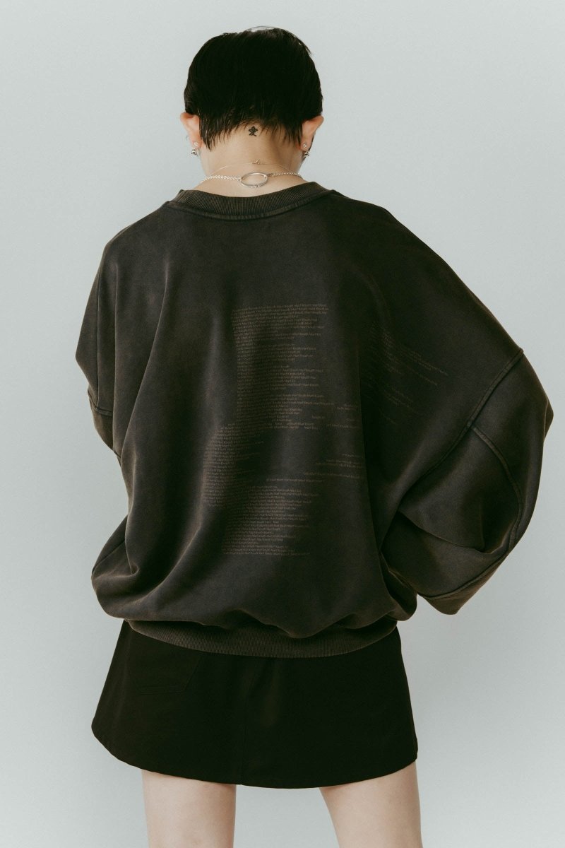 Kerror design sweat(unisex)/2color | KNUTH MARF