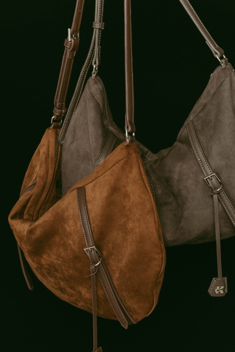 suede moon bag/2color | KNUTH MARF