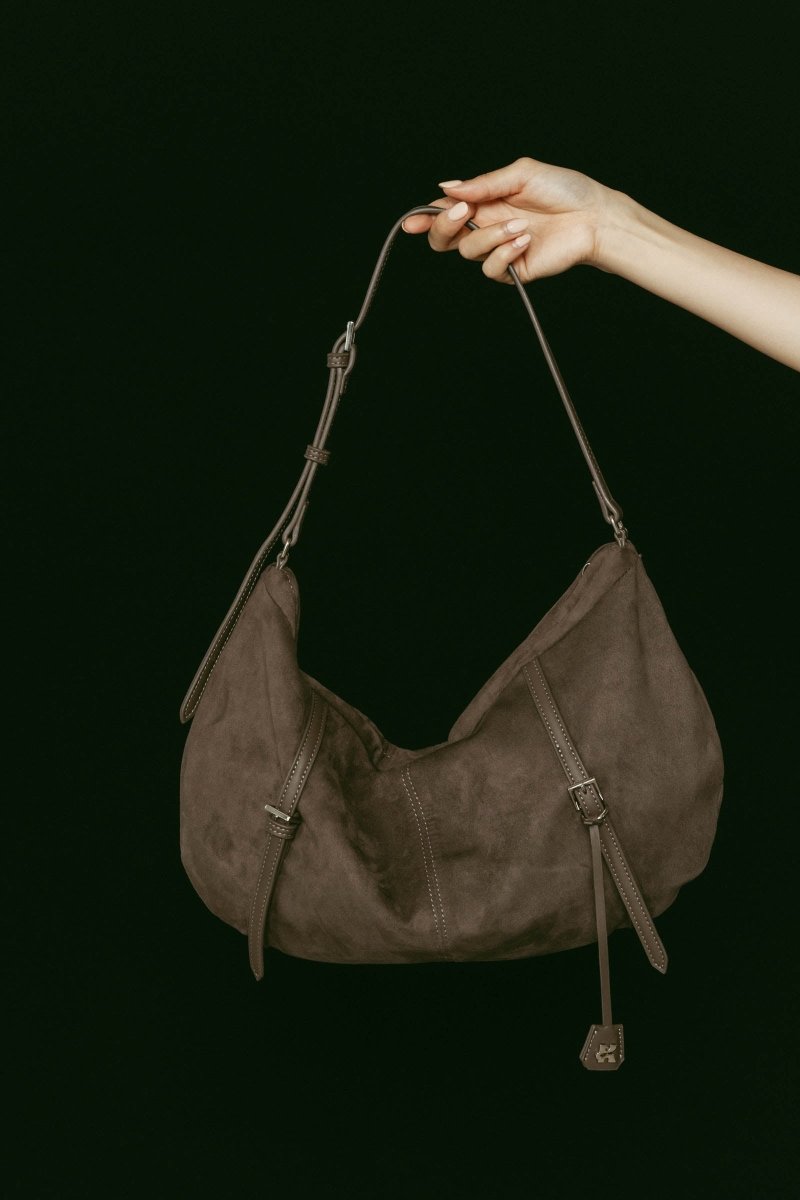 suede moon bag/2color | KNUTH MARF