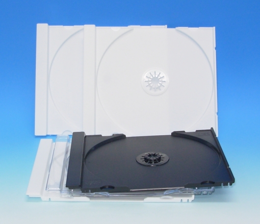 ロゴ無しトレイ/CDジュエルケース用トレイ / プラスチックケース卸販売