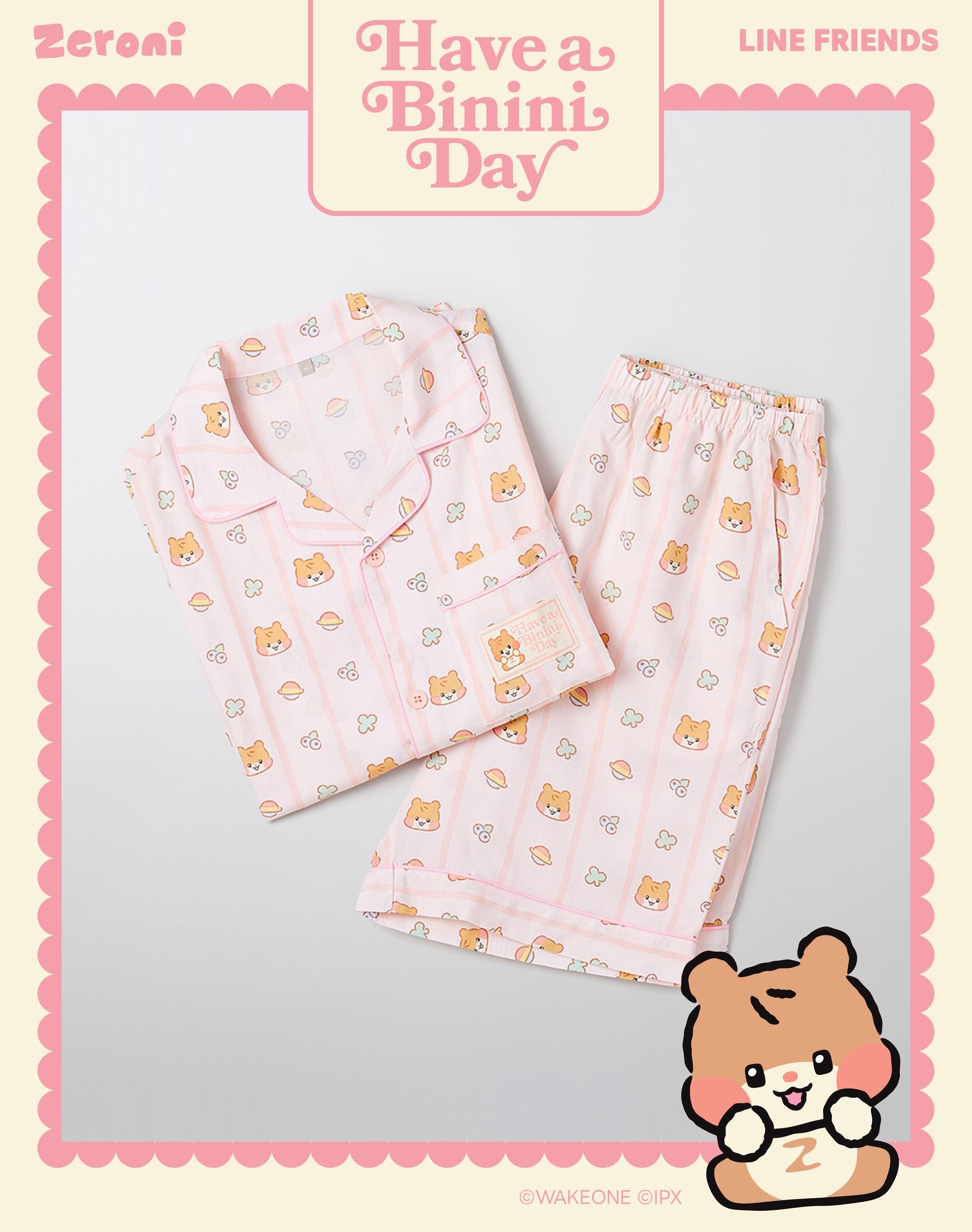 ZEROBASEONE ZB1 x SPAO Have Zeroni Day Official Pajama Set – K-STAR