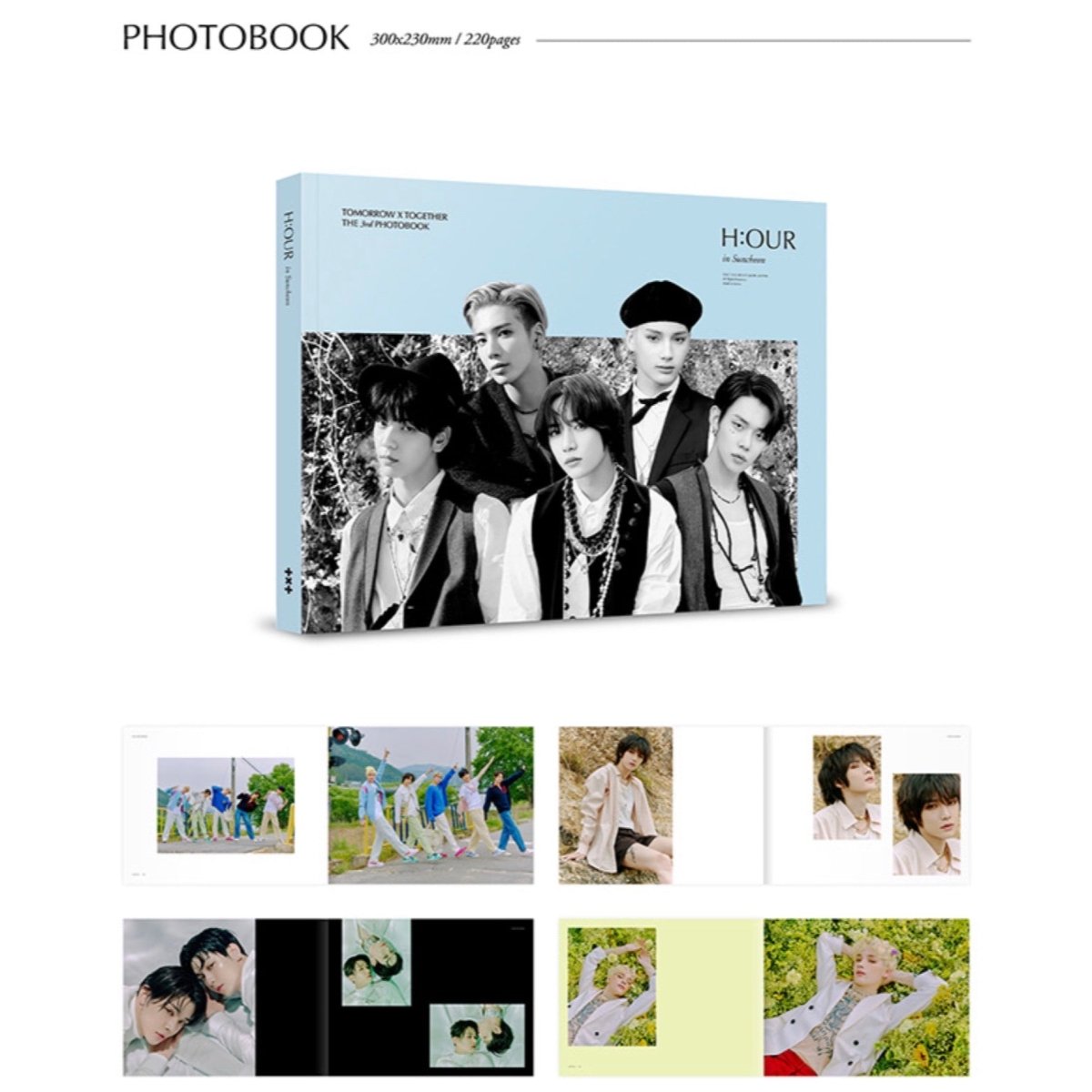 TXT - H:OUR in SUNCHEON The 3RD Photobook + Extended Edition – K-STAR
