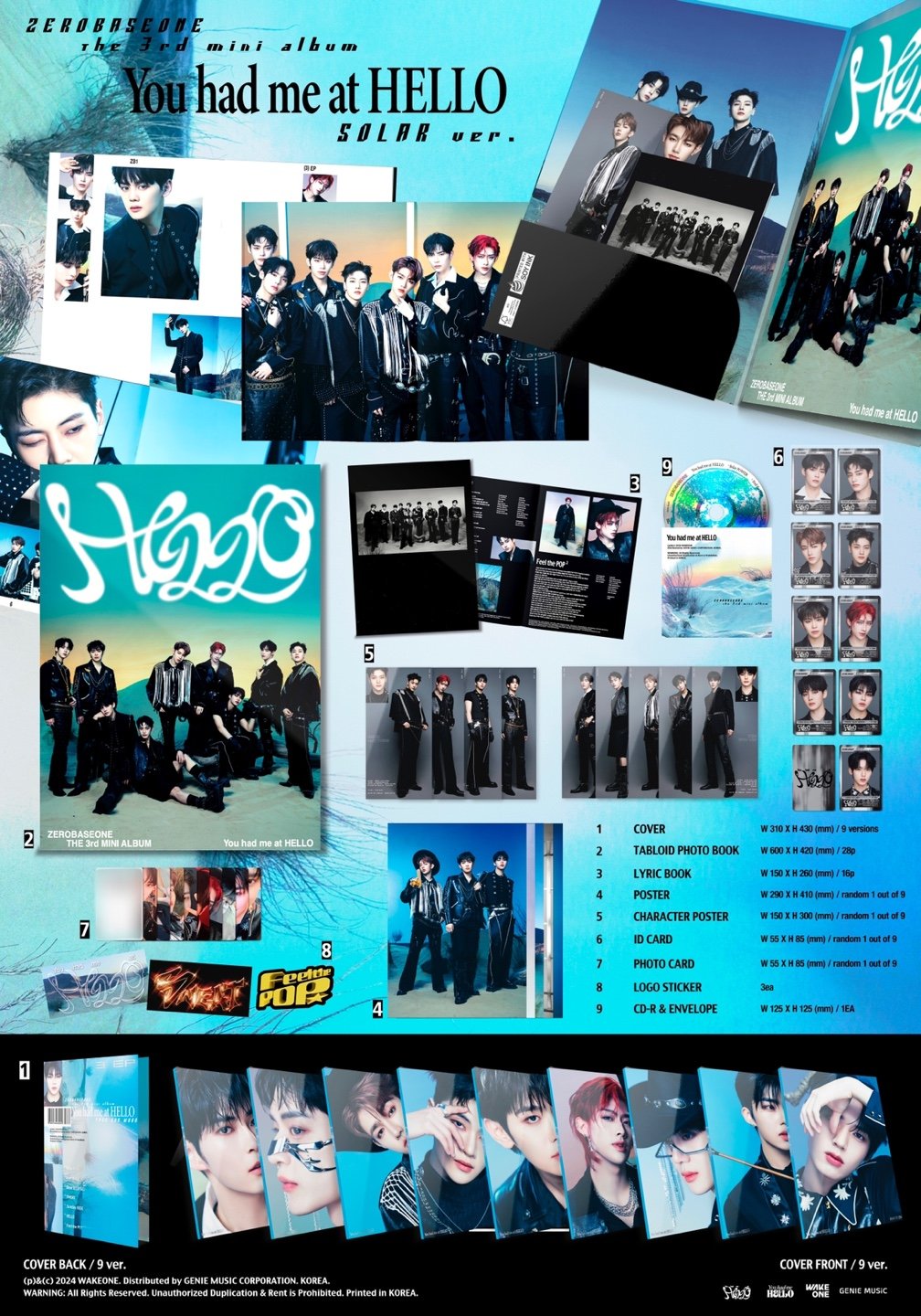 ZEROBASEONE - YOU HAD ME AT HELLO (SOLAR Ver) – K Stars