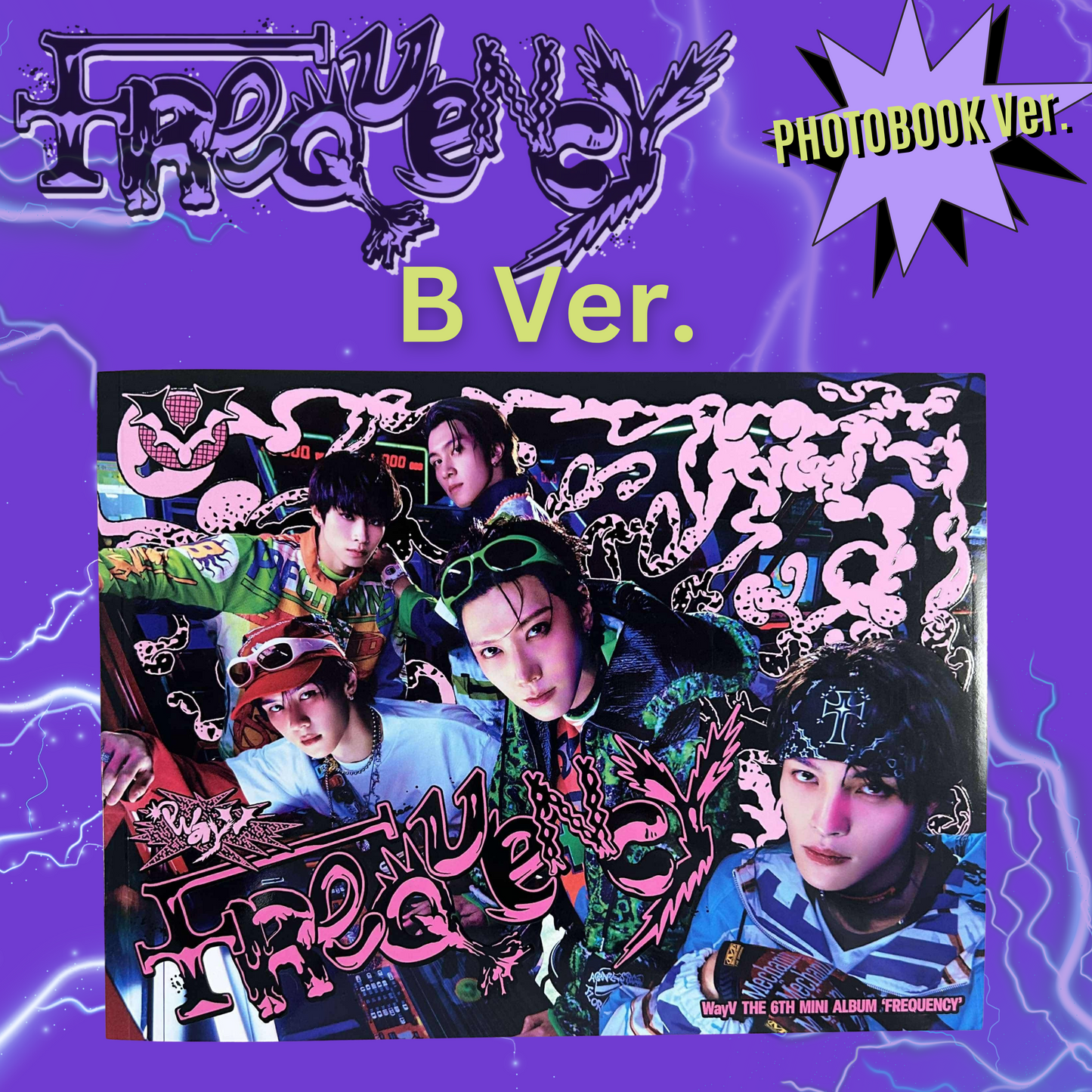WayV ① プロモアルバム 非売品 サイン入り FREQUENCY レア WayV ①