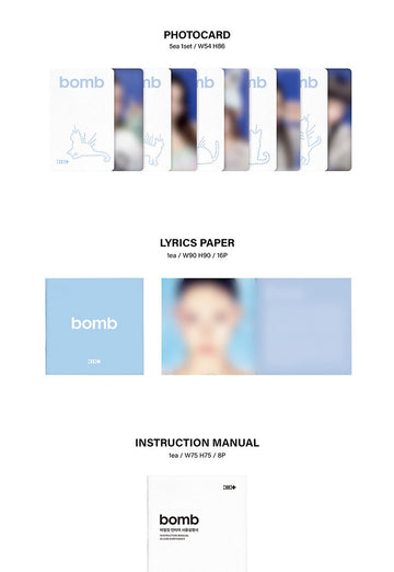 ILLIT 3rd Mini Album - Bomb (Merch Ver) – Kpop Omo