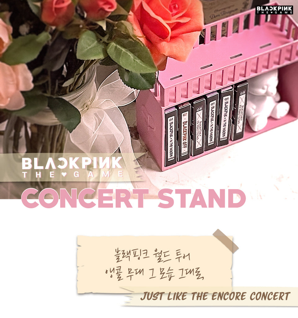 BLACKPINK - [BLACKPINK THE GAME] CONCERT STAND LIMITED PHOTOCARD