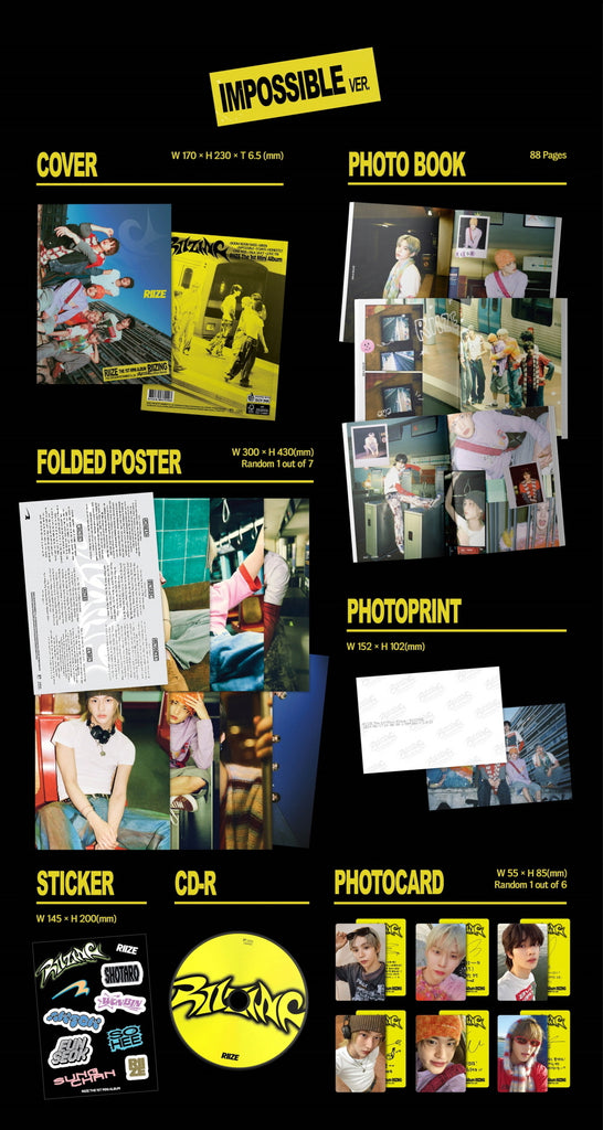 RIIZE - 1st Mini Album RIIZING [Photo Book Ver.] – KPOP MARKET