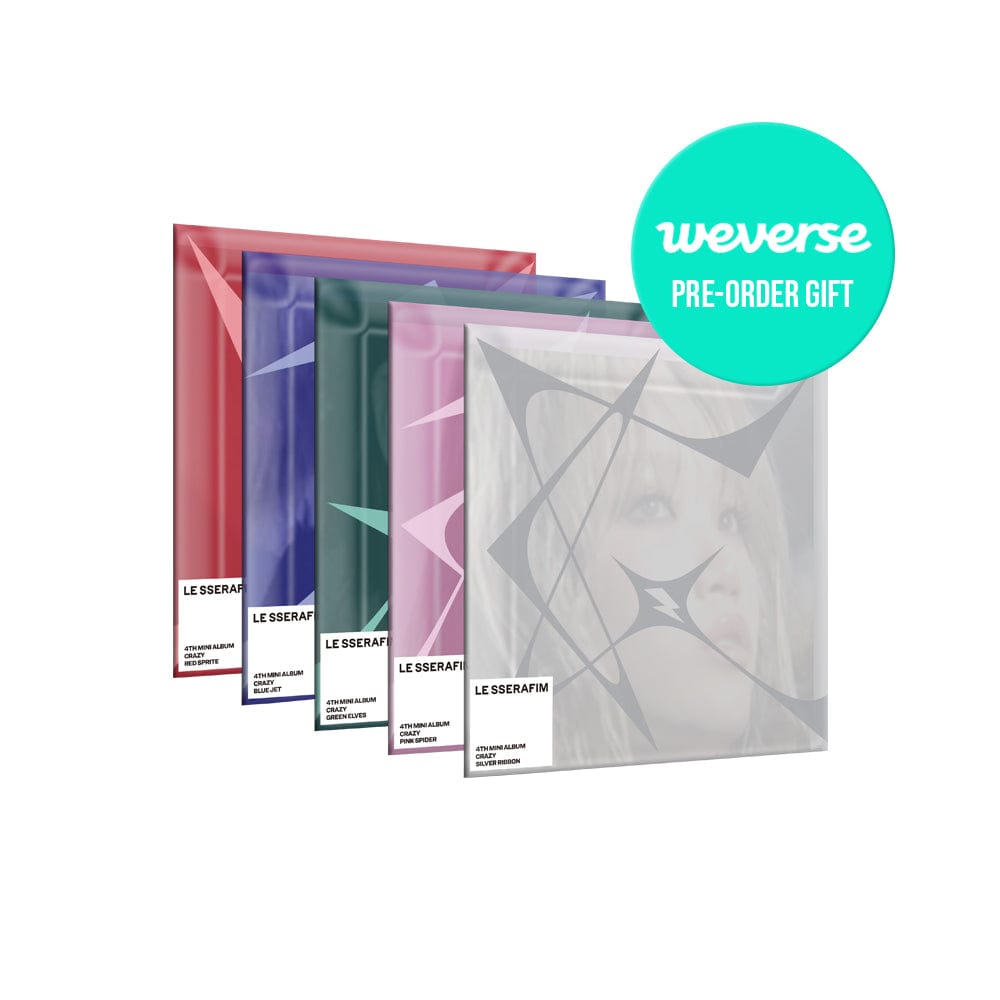 LE SSERAFIM - 4th ミニアルバム CRAZY (COMPACT ver.)
