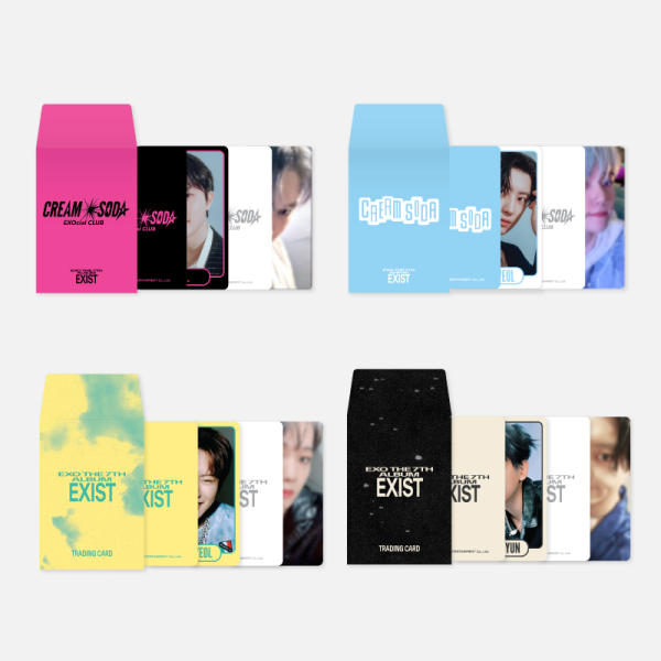 EXO | 엑소 | CREAM SODA POP UP (RANDOM TRADING CARD) – KPOP MUSIC TOWN