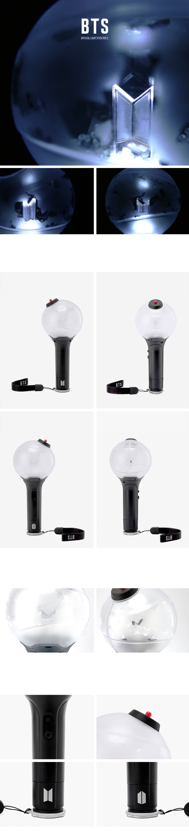 防弾少年団 BTS公式ペンライトVER.3(アミボム3)使い方 | てちゅんさるじゃ