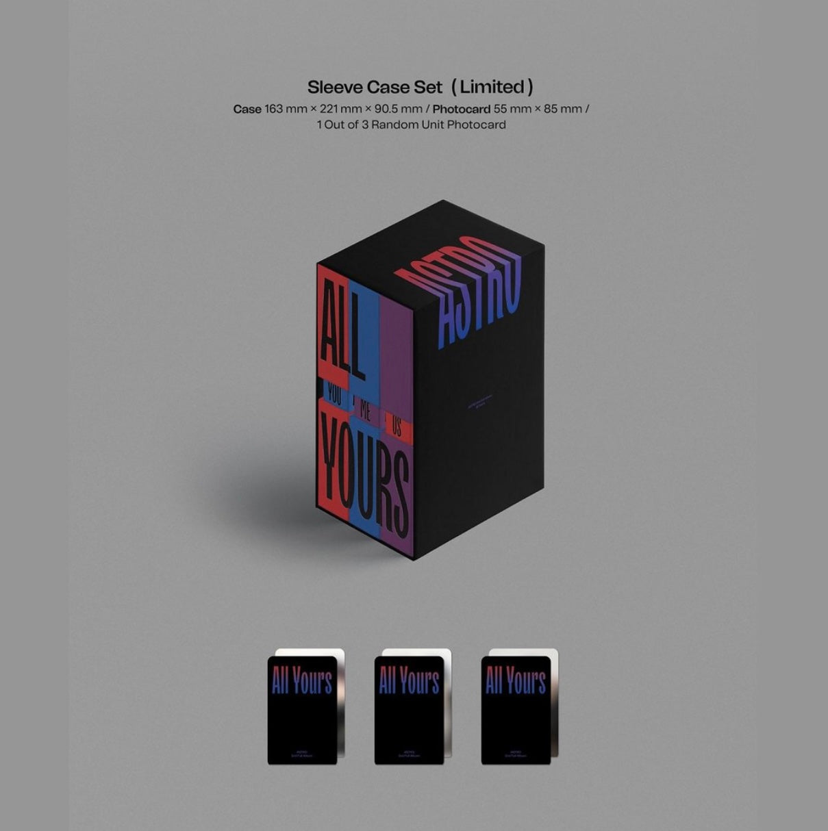 ASTRO - 2ND ALBUM - ALL YOURS - SET VERSION - LIMITED EDITION