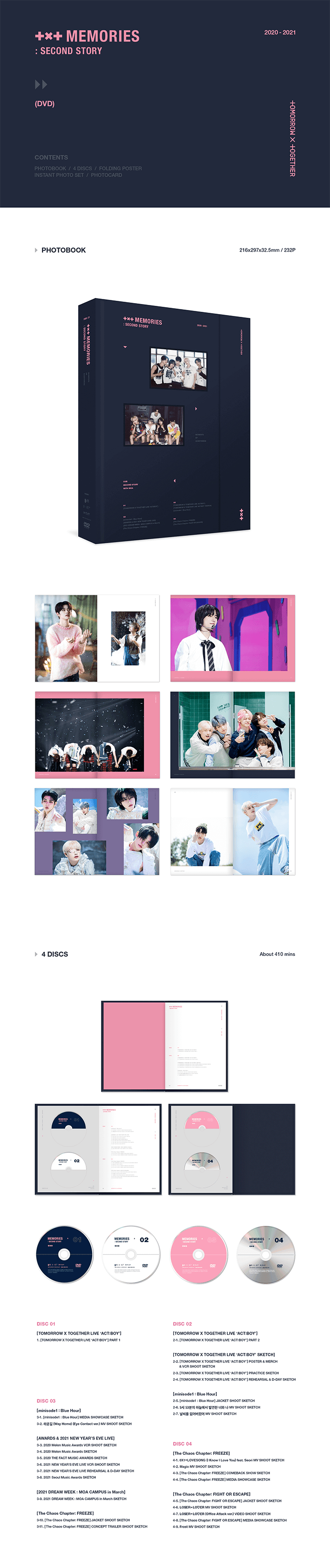 TXT - MEMORIES: SECOND STORY [DVD] - K PLACE