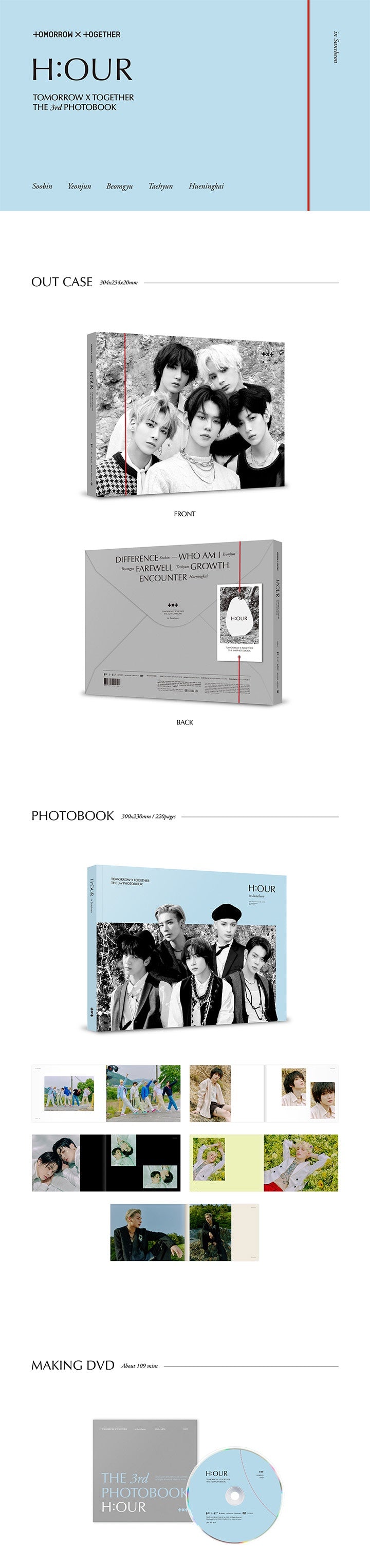 TXT - H:OUR in Suncheon [3rd Photobook] - K PLACE