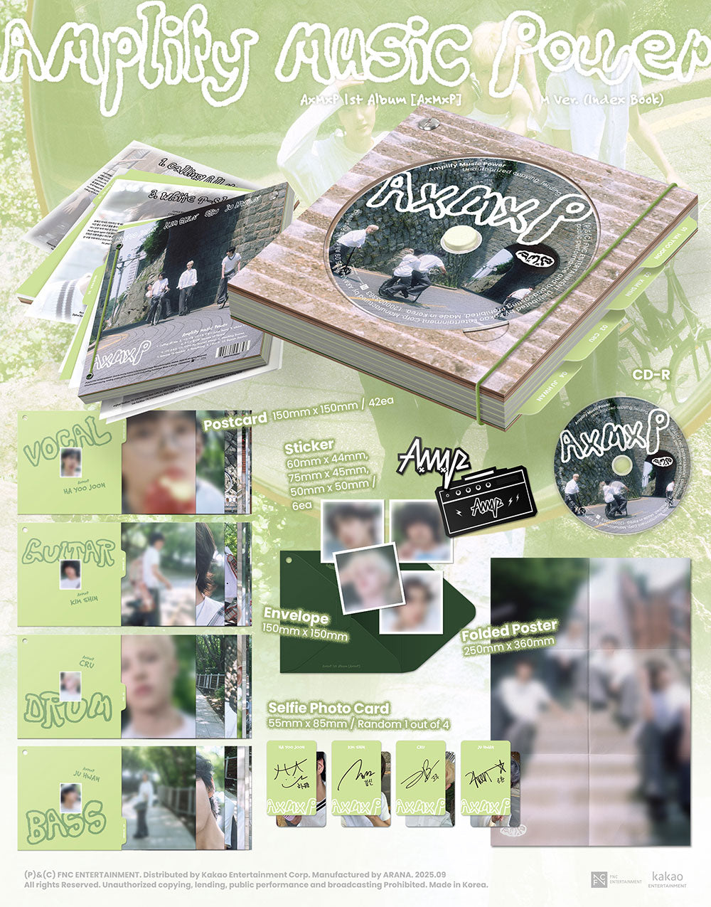 AxMxP - AxMxP [1st Album - M Ver.] - K PLACE