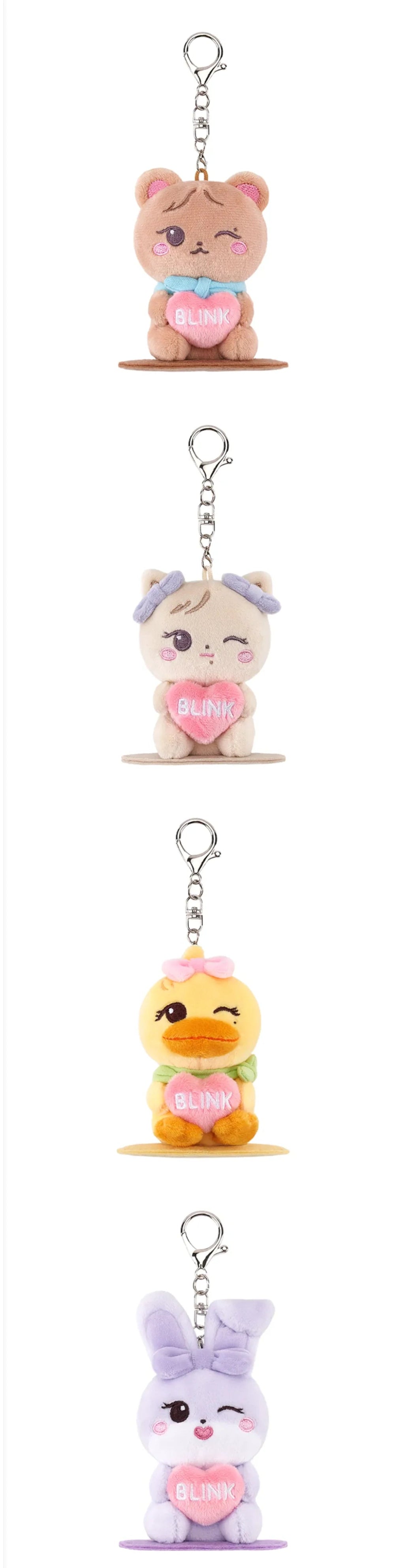 BLACKPINK - Character Magnetic Plush Keyring ['DEADLINE' WORLD