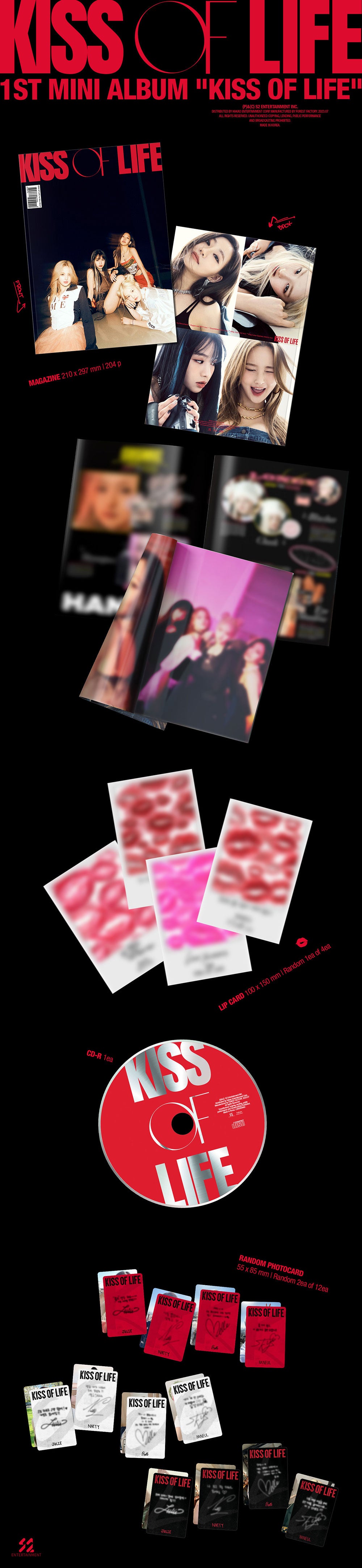 KISS OF LIFE - KISS OF LIFE [1st Mini Album] - K PLACE