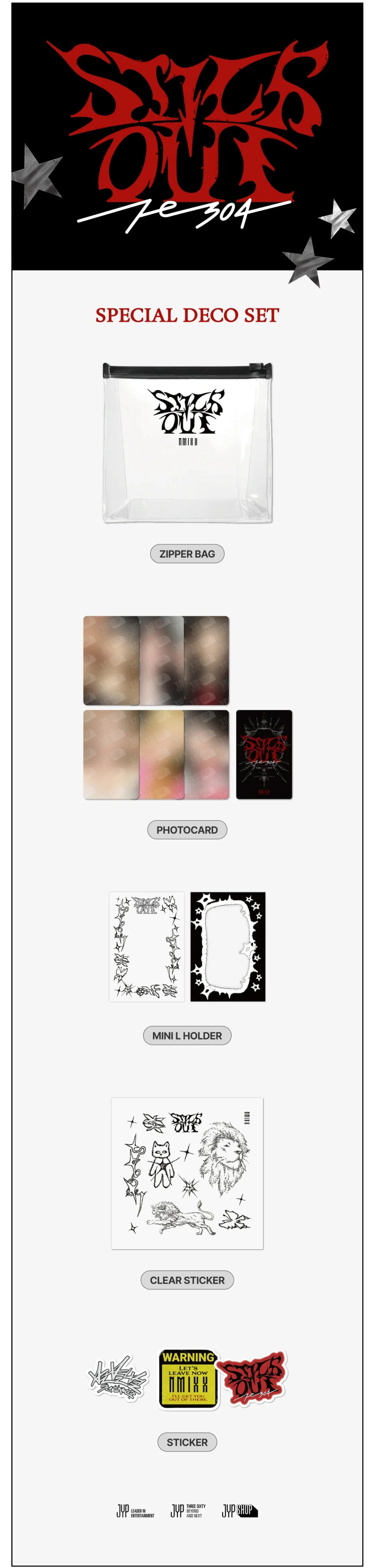 NMIXX - Special Deco Set [Fe3O4: STICK OUT POP-UP Official MD] - K