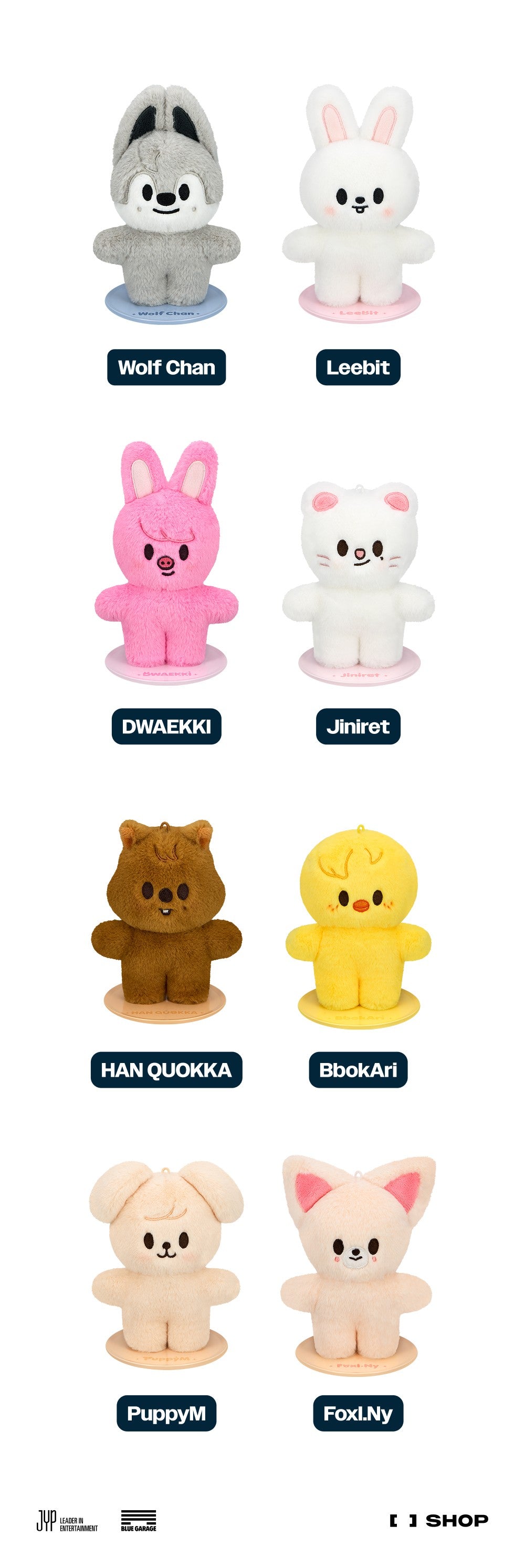 Stray Kids - SKZOO Plush Standing Ver. ['dominATE : celebrATE