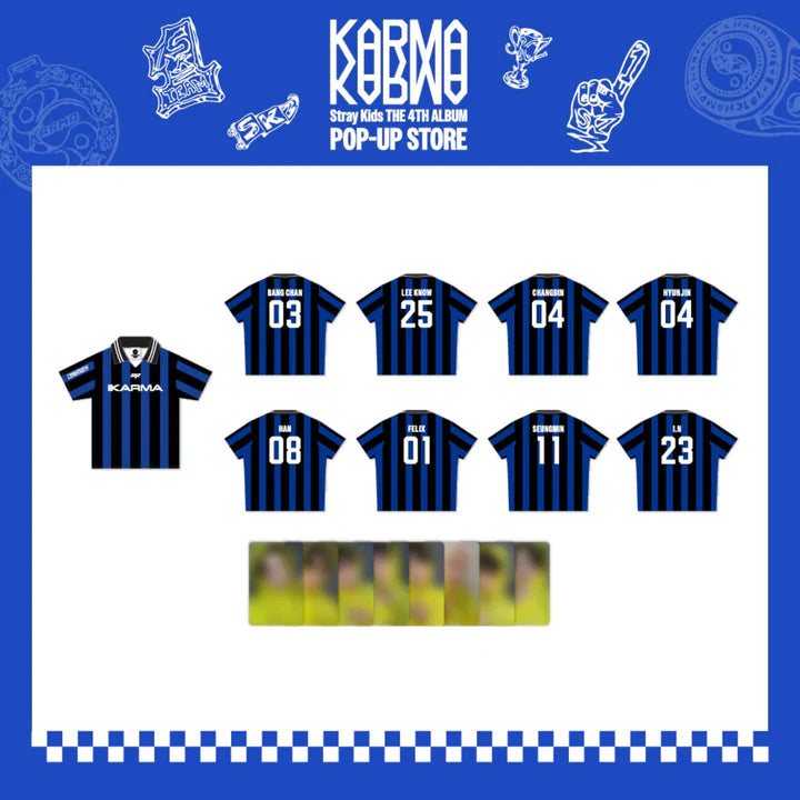 Stray Kids - Uniform T-Shirt [KARMA POP-UP Store Official MD] - K
