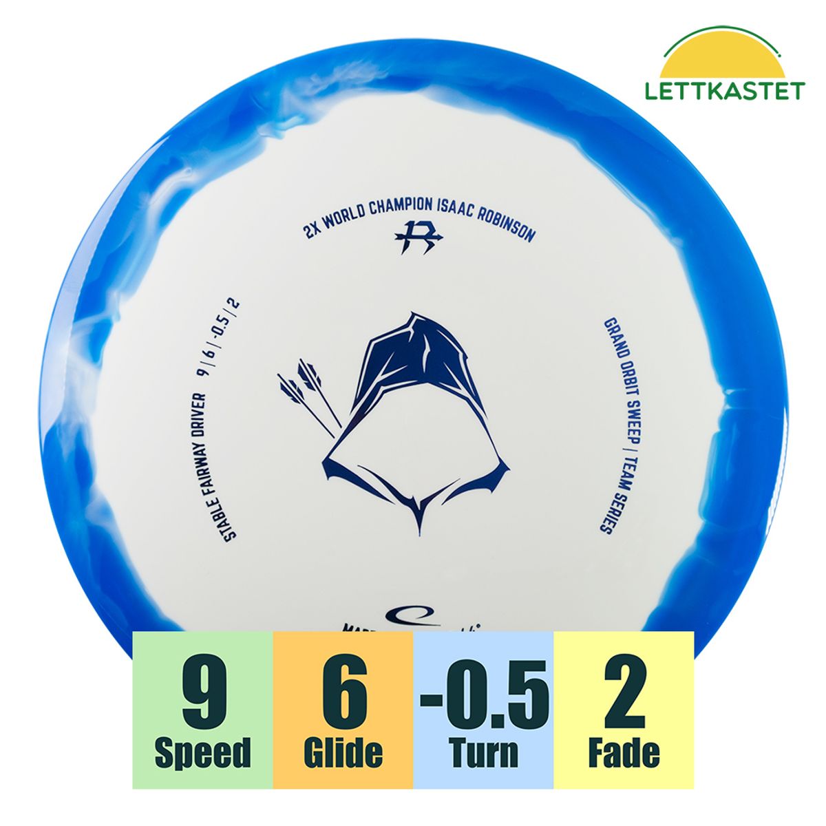 Grand Orbit Sweep - 2025 Isaac Robinson Team Series - Krokhol Disc