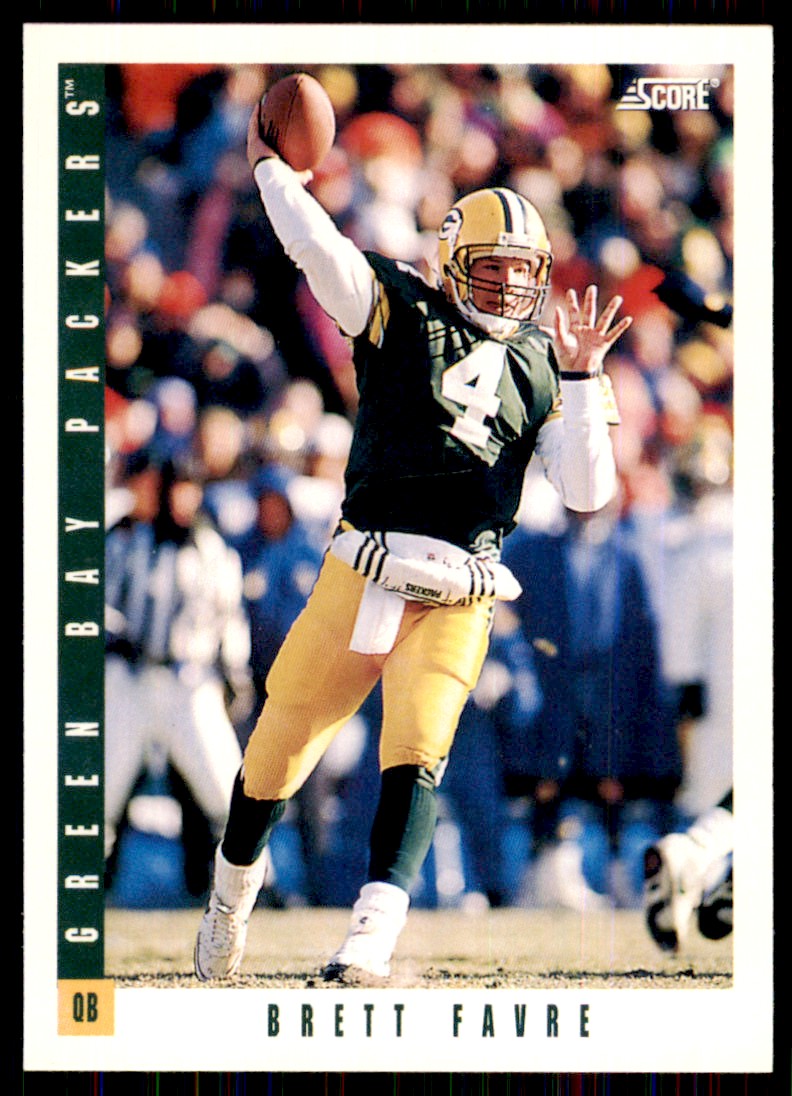 1993 Score Brett Favre Green Bay Packers #25 NFL Football Card | eBay